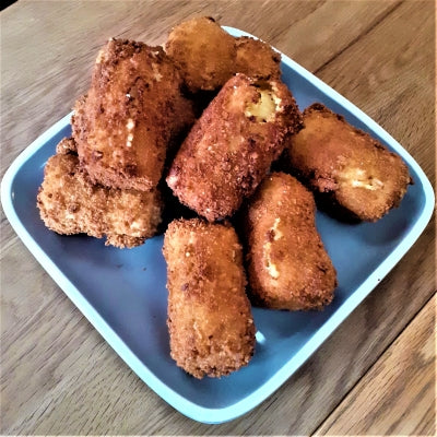 Recipe for Spicy Cheese & Onion Croquettes – The Cooking Plumber