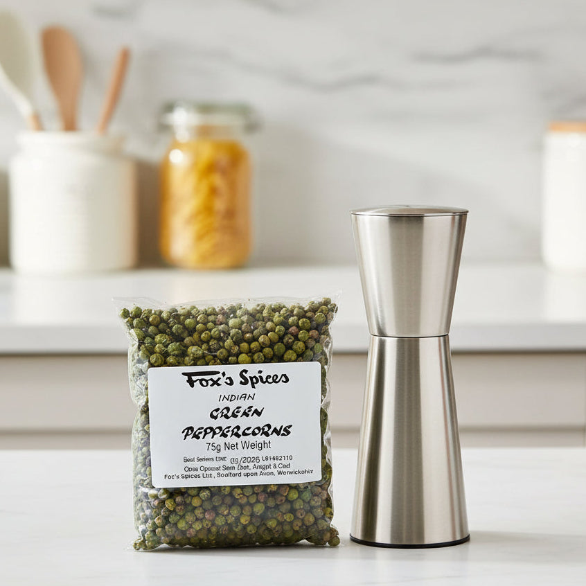 Green Peppercorns Buy Fox's Spices Online The Cooking Plumber