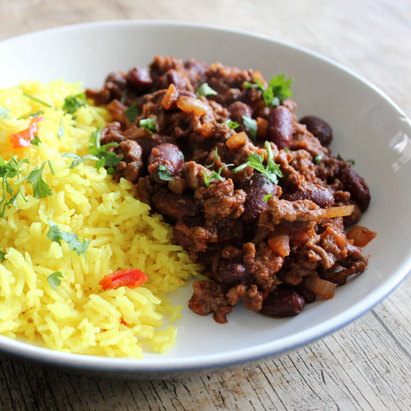 Beef and black bean chilli by Case for Cooking