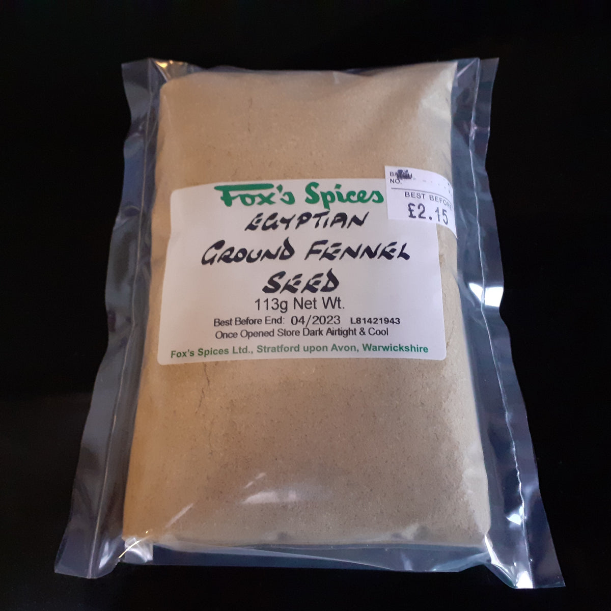 Ground Fennel Buy Fox's Spices Online The Cooking Plumber