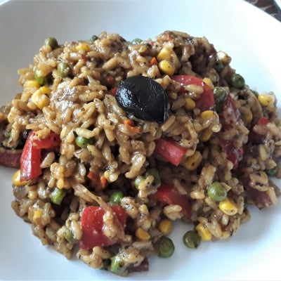 Chorizo & Black Garlic Risotto