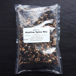 100g bag of pickling spice sold by Case For Cooking.