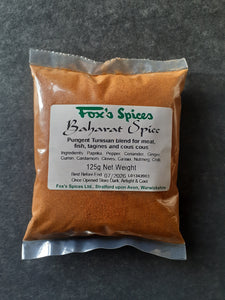 Fox's Spices Baharat Spice sold in 125g bags.