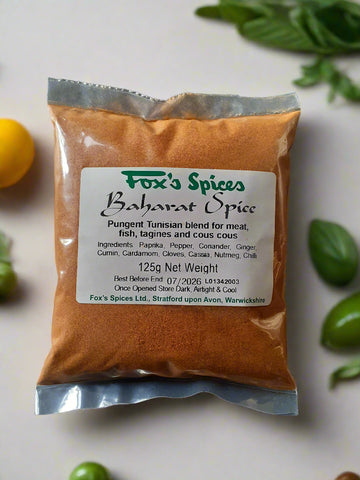 Fox's Spices Baharat Spice sold in 125g bags.