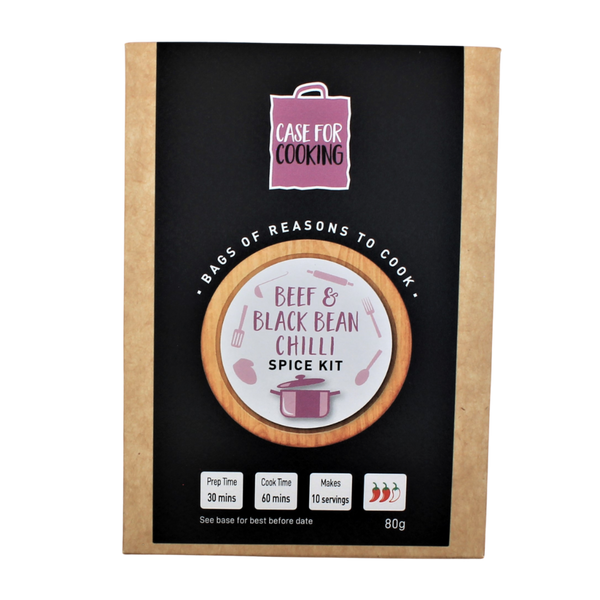 Beef & black bean chilli spice kit from Case For Cooking.