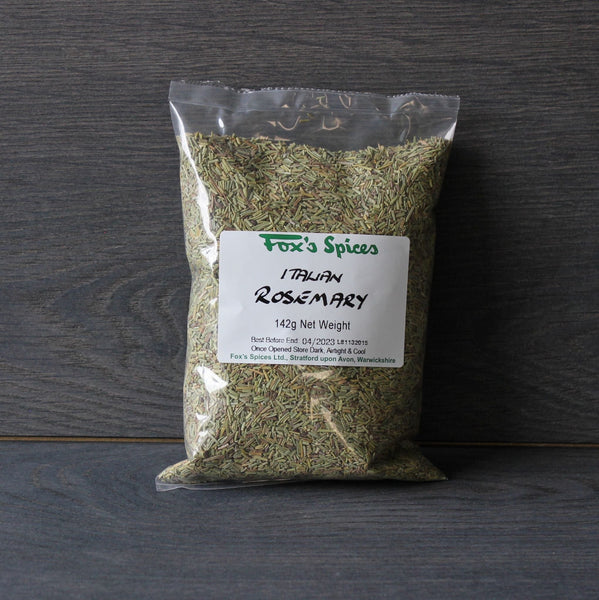 A 142g bag of Italian Rosemary from Fox's Spices 